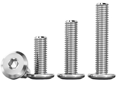 Hex soket büyük düz baş vidaları