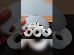 ASME B16.21 Metal olmayan PTFE Düz Gasketi Düz Yüzlü Boru Flanşları için Beyaz Renk