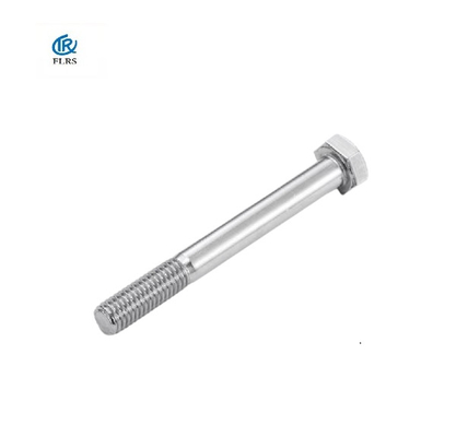 satın al DIN931 / A2-70 Paslanmaz Çelik Altıgen Başlı Cıvatalar Düz Yüzeyli Altıgen Başlı Vidalar online manufacture