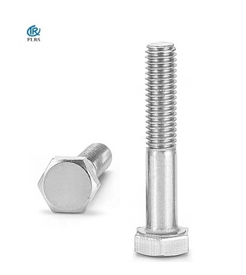 satın al Paslanmaz Çelik Altıgen Başlı Cıvatalar Yarım Dişli DIN931 / M10 online manufacture