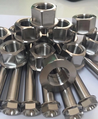 satın al Titanyum Alaşımlı TC4 Mekanik Bağlantı Elemanları Cıvatalar Somunlar Vidalar Korozyon Isı Direnci online manufacture