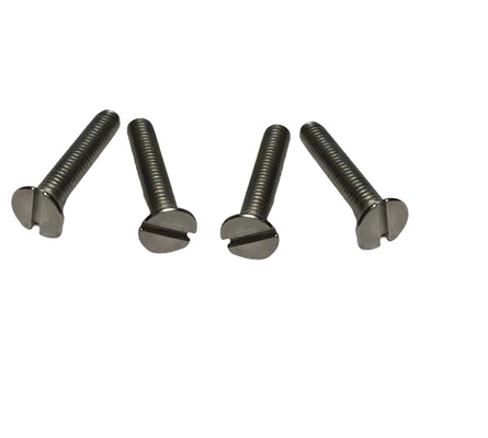 satın al M1 - M20 Oluklu Havşa Başlı Cıvata Vidaları / Ti Gr2 DIN 963 CSK Başlı Cıvata online manufacture