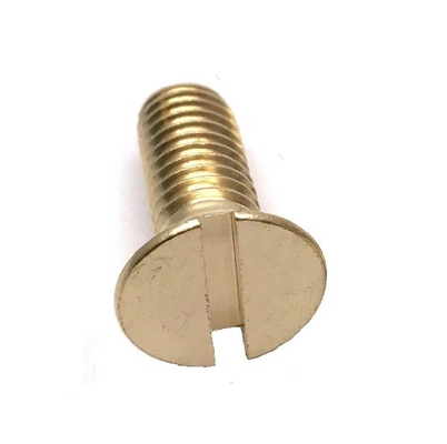 satın al DIN Havşa Başlı Vidalar / Pirinç H62 M1 - M20 Oluklu CSK Başlı Cıvata online manufacture
