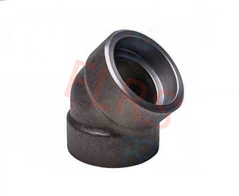 satın al ASTM A105 Sıcak Daldırma Galvanizli Dövme Boru Hattı Uydurma Soket Kaynak Dirsek Karbon Çelik online manufacture