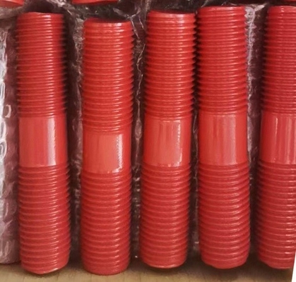 satın al PTFE Çift Uçlu Cıvata / Karbon Çelik Saplama Cıvataları UNC Dişi online manufacture