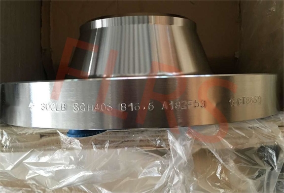 satın al A182 F53 / UNS S32750 Kaynak Boyunlu Yükseltilmiş Yüz Boru Flanşı Süper Dubleks Paslanmaz Çelik online manufacture