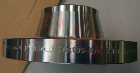 satın al A182 F304 / 304L Yükseltilmiş Yüzey Kaynak Boyun Paslanmaz Çelik Boru Flanşı SCH10S 3 İnç online manufacture