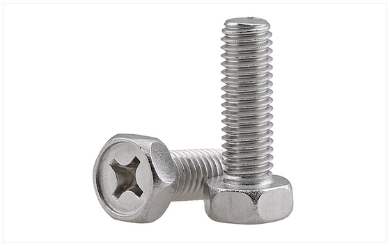 satın al Çapraz çelik hex başlı vidalar için araç valf pompası ve motor online manufacture