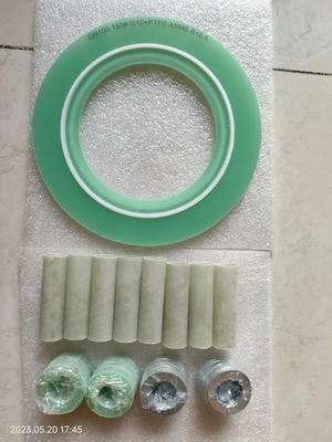 satın al Boru hattı yükseltilmiş flange için G10 + PTFE sıvısı ile F tipi flange yalıtım kiti online manufacture