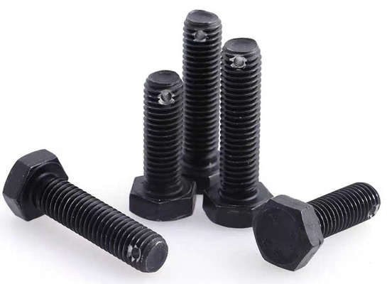 satın al Siyah Hex Baş Çubukları Şankın Sonunda Delik 8.8 &.10.9 Karbon çelik online manufacture