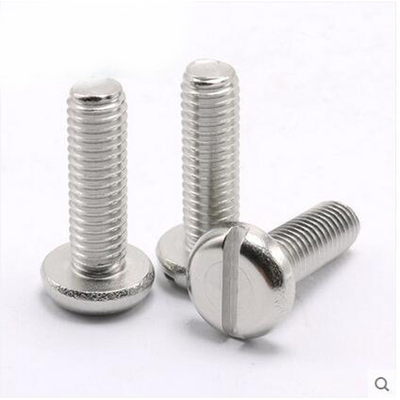 satın al Çeşitli malzemeler GB / T 67/ BS 450 BSW ipliği ile yuvarlak pan başlı makine vida online manufacture