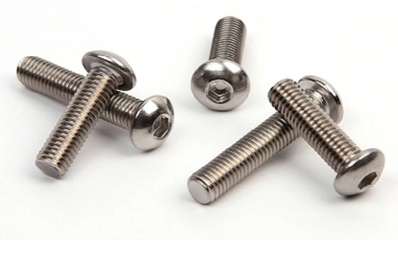 satın al SS Hex Soket Yuvarlak Düğme Baş Vuruşu, Metrik Kaba Döşeli ISO 7380/ ASME/ANSI B 18.3.4M online manufacture