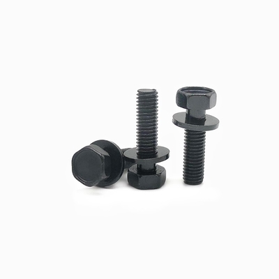satın al GR.10.9 Siyah Yüzey Altıgon Başı Çubukları ve Altıgonlu Fındık Aksesuarları M2.5-M12 İplik Boyutu online manufacture