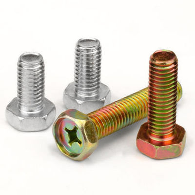 satın almak Galvanizli Karbon Çelik M4-M8 Çaplı Soket Hex Baş Tırnaklar GB29.2 UNC İplik Çevrimiçi üretim