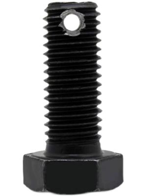 satın al Karbon Çelik Altgen Baş Bolt, Klip Bağlama için kuyruğunda bir delikle online manufacture