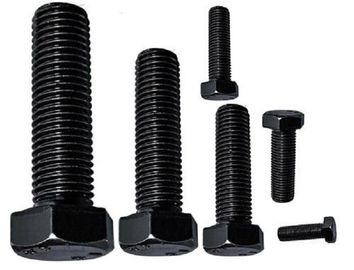 satın al Siyah Kaplama Karbon Çelik Altıgen Başlı Cıvata Tam / Kısmi Diş Tipi İsteğe Bağlı online manufacture