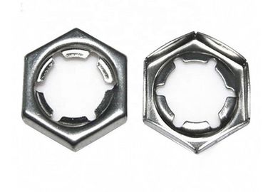 satın al Kompresör için SS304 SS316 / Karbon Çelik Kendinden Kilitli Sayaç Somunları DIN7967 online manufacture
