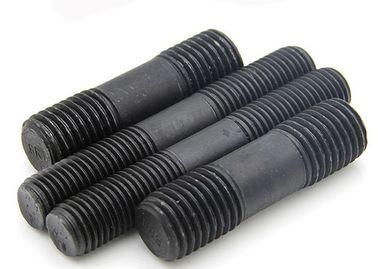 satın al Somunlu Siyah Renkli Endüstriyel Karbon Çelik Çift Uçlu Cıvatalar M4 - M48 online manufacture