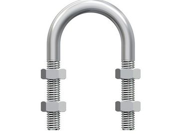 satın al U Şekli Cıvata ve Somun Montajı, Çinko Kaplama Galvanizli Metal Donanım online manufacture