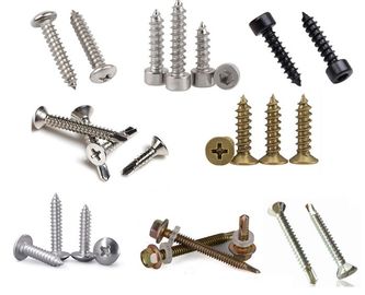 satın al Otomobil Endüstrisi için Karbon Çelik / Paslanmaz Çelik Donanım Vidaları online manufacture