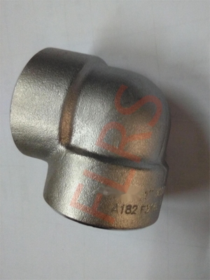 Sınıf 3000 Dövme Çelik Boru Bağlantısı 90 Derece Dirsek A182 F316L ASME B16.11