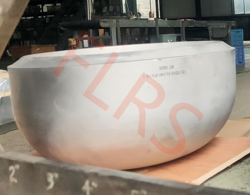 NACE MR0175 ASTM A403 WP316/316L Çelik tanklar için paslanmaz çelik yarı elipsoidal uç kapağı