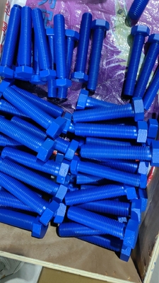 ASTM A325 TYPE 1 PTFE kaplama Hex başı Bolt Standart ISO4014/ISO 4017