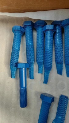 ASTM F3125 A325 TYPE 1 PTFE Kaplama Hex Baş Bolt Standart ISO4014 uyarınca