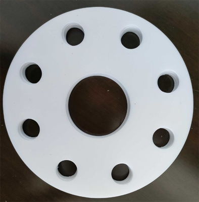 Tam Yüz Türü Beyaz PTFE Düz Yüzlü Çelik Flangesler için Düz Düz Düz Düzlük