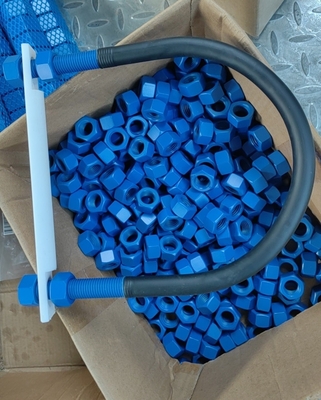 Xylan Fluorocarbon kaplı U-bolt ile Polyshrink 4 Fındık Yıkayıcı
