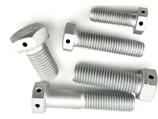 8.8 sınıfı delikli altı taraflı baş bult GB32.1 Kablo delme ile Dacromet mühürleme bult M6M8M20