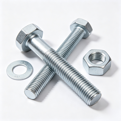 GB/T 5781-2025 Sınıf 4.8 Karbon Çelik Hex Baş Boults Full Thread Hot Dip Galvanize Yapı Bağlayıcıları