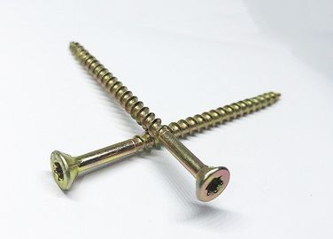 Torx Düz Başlı Kendinden Kılavuzlu Vidalar Mobilya Endüstrisi İçin Kısmi Diş Tipi
