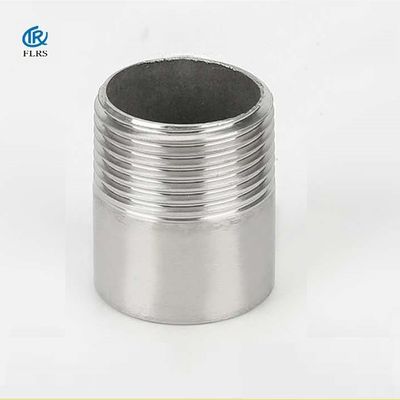 ASTM A733 Erkek Dişli NPT PN10 TBE PBE Yağ / Galvaniz / Boru Nipeli