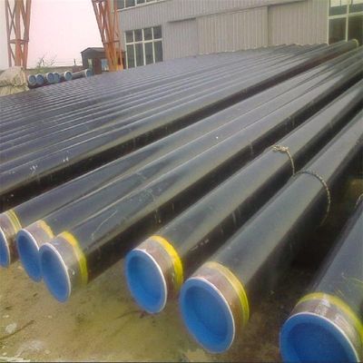 Siyah Boyalı ASTM A53 Konik Uçlu ERW EFW Çelik Boru
