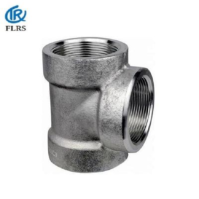 ASME B16.11 Galvanizli 3000LB Dişli Eşit Te