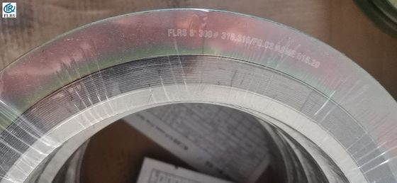 Yükseltilmiş Yüzey SS304 ASME B16.20 Spiral Yara Contası