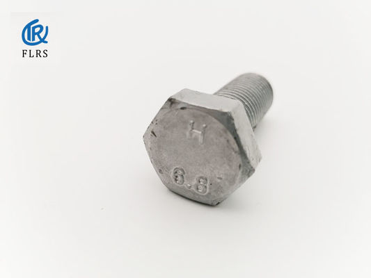 Sınıf 4.8 Tam Dişli ASME M3 HDG Altıgen Başlı Vida