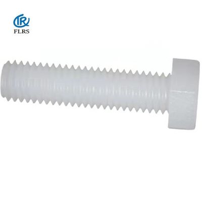 Tam Dişli PVDF Hex. Başlı Cıvata / M2-M20 Korozyona Dirençli Vidalar