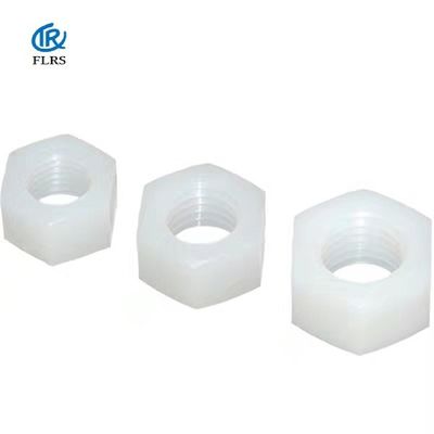 Pvdf Altıgen Somun Altıgen. Somunlar Doğal Renk / M3-M20 Korozyona Dayanıklı Somun