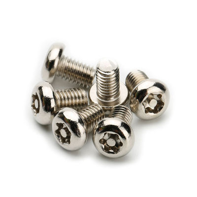 SS304 Otomatik Torx Altıgen Soket Tava Başlı Hırsızlık Önleyici Vidalar YJT4030