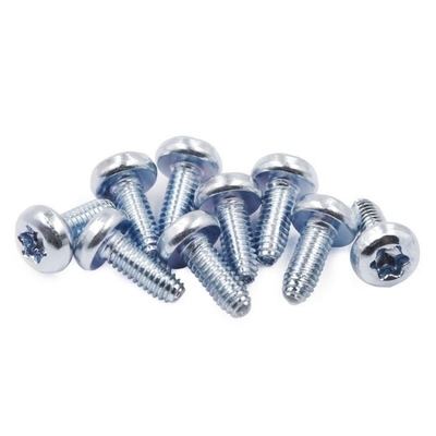 Sınıf 8.8 Galvanizli Torx Soket Tava Başlı Diş Yuvarlama Vidası/Kendinden Kılavuzlu Üçgen Dişli Vida DIN7500 PE