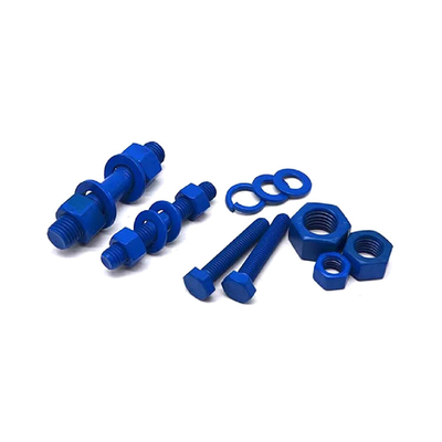 BOYUT M6-M32 Renkli PTFE Kaplama Cıvata Ve Somun Grubu